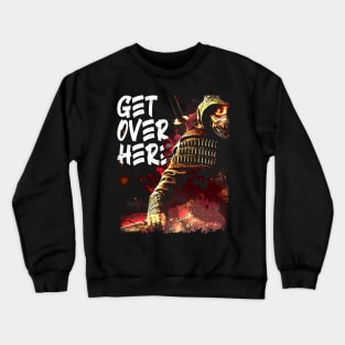 Mortal Kombat SCORPION Get Over Here Crewneck Sweatshirt